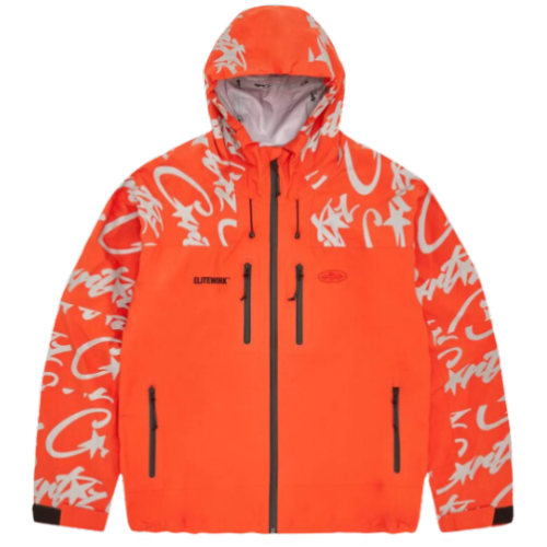 Corteiz Elite Work Evil-Soft Shell Jacket Orange