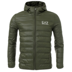 EA7 Down Jacket Army Green