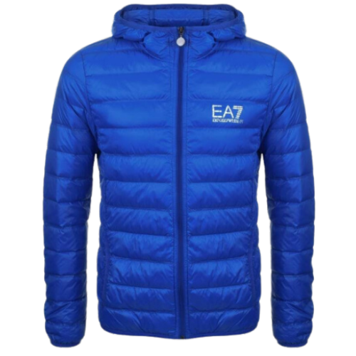EA7 Down Jacket Blue