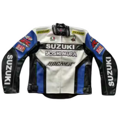 Suzuki Leather Jacket Motorcycle Cycling