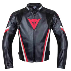 Motorcycling Jacket Black Red