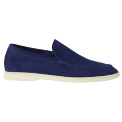 Loro Piana Mokassin Summer Walk Indigo Blue