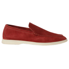 Loro Piana Mokassin Summer Walk Red Moon