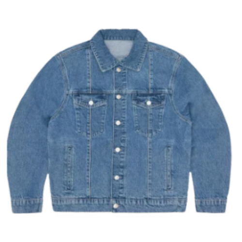 Corteiz C Star Denim Trucker Jacket Blue