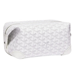 Goyard Bowling 25 Toiletry Bag White