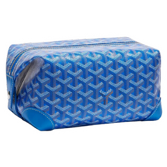 Goyard Bowling 25 Toiletry Bag Sky Blue