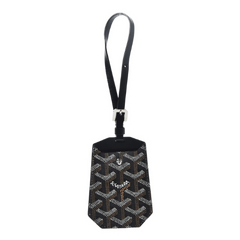 Goyard Goyardine Luggage Tag Black