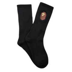 Bape Socks Black Brown