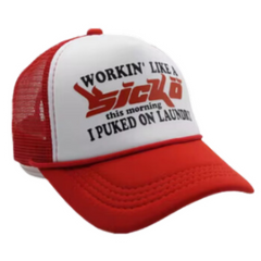 Sicko Trucker Cap Red