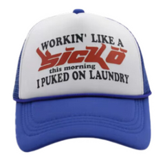 Sicko Trucker Cap Purple