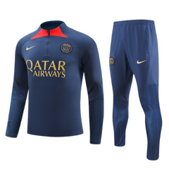 Paris Saint Germain (PSG) Tracksuit 23/24 Blue Red