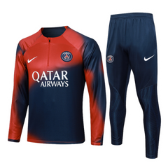 Paris Saint Germain (PSG) Tracksuit 23/24 Blue Red