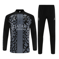 Paris Saint Germain (PSG) Tracksuit 23/24 Black Grey