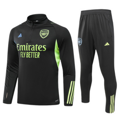 Arsenal Tracksuit 23/24 Black Yellow