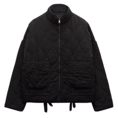 Zara Padded Jacket Black