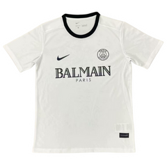 Paris Saint Germain (PSG) x Balmain 23-24 Specjalna koszulka biała