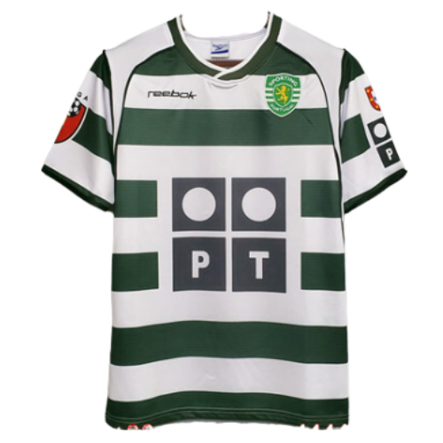 Sporting CP Lissabon 2001-02 Retro Home Jersey