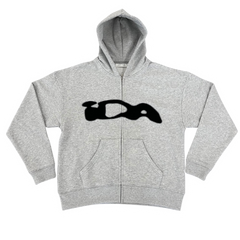 IDA Heavy Zip Hoodie Grey