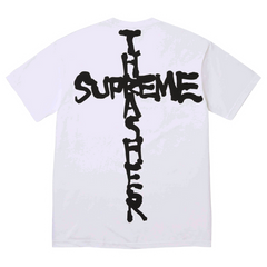 Supreme Thrasher T Shrit White