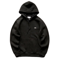 Lacoste Zip hoodie Black