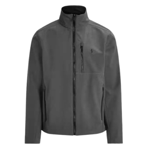 Ralph Lauren Waterproof Half high Collar Jacket Grey