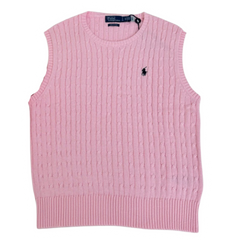 Ralph Lauren Knit Vest Pink