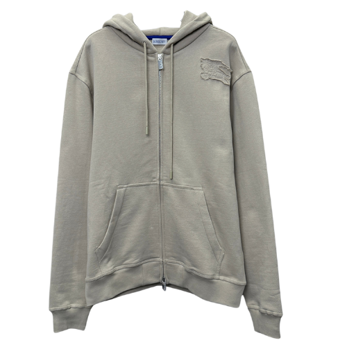 Burberry Zip Hoodie Grey