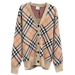 Burberry Cardigan Classic Khaki