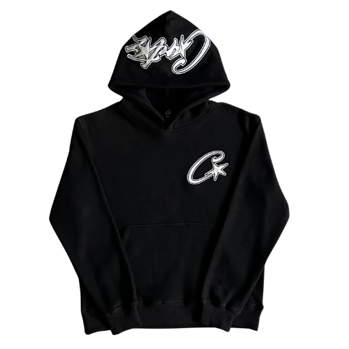 Corteiz Satin C-star Applique Hoodie