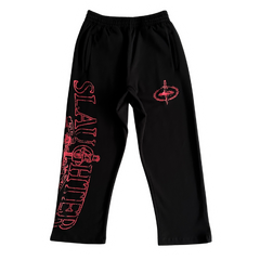 Corteiz Slaughter Gang C-Sword Jogger Black