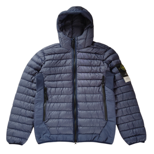 Stone Island Light Weight Puffer Jacket Sea Blue