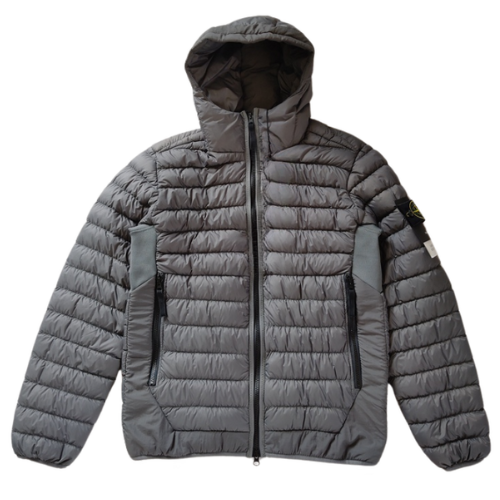 Stone Island Light Weight Puffer Jacket Dark Grey