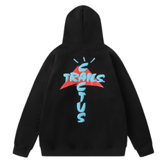 Travis Cactus Jack Hoodie Black