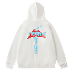 Travis Cactus Jack Hoodie White