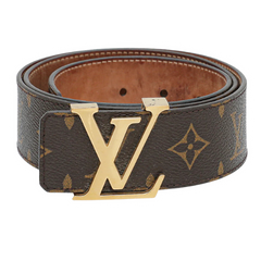 Louis Vuitton Belt Brown Gold