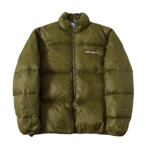 Carhartt Puffer Jacket Shiny Olive Green