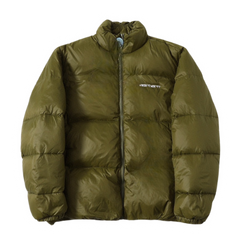 Carhartt Puffer Jacket Shiny Olive Green