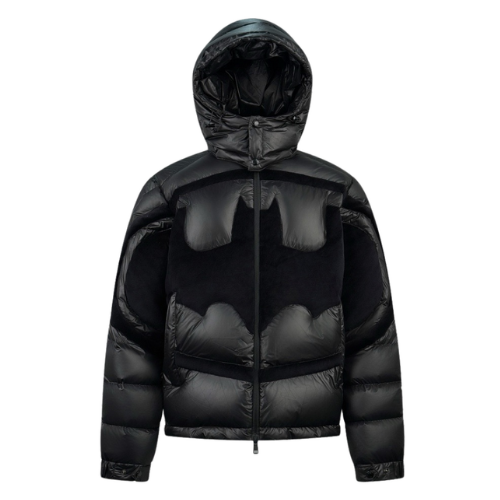 Moncler Solander Batman Hooded Short Down Jacket