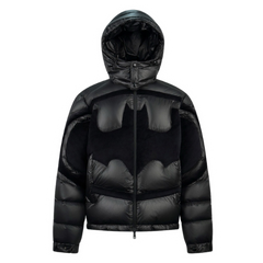 Moncler Solander Batman Hooded Short Down Jacket