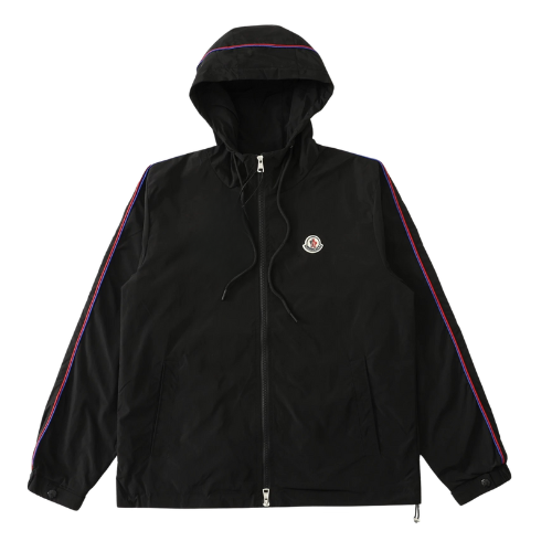 Moncler Hattab Windbreaker Jacket Black