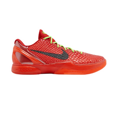 Kobe 6 Protro Reverse Grinch Basketball Shoe Red