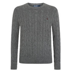 Ralph Lauren Knit Sweater Dark Grey