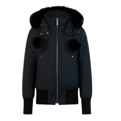 Moose Knuckles Debbie Bomber Navy Blue