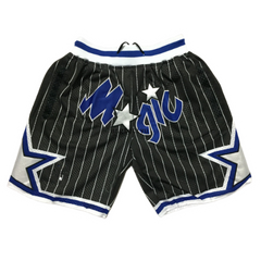 NBA Basketball Vintage Shorts Orlando Magic Black