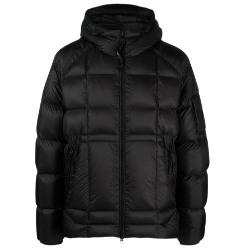 CP Company D.D. Shell Hooded Down Puffer Jacket Black
