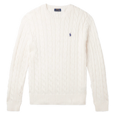 Ralph Lauren Knit Sweater White