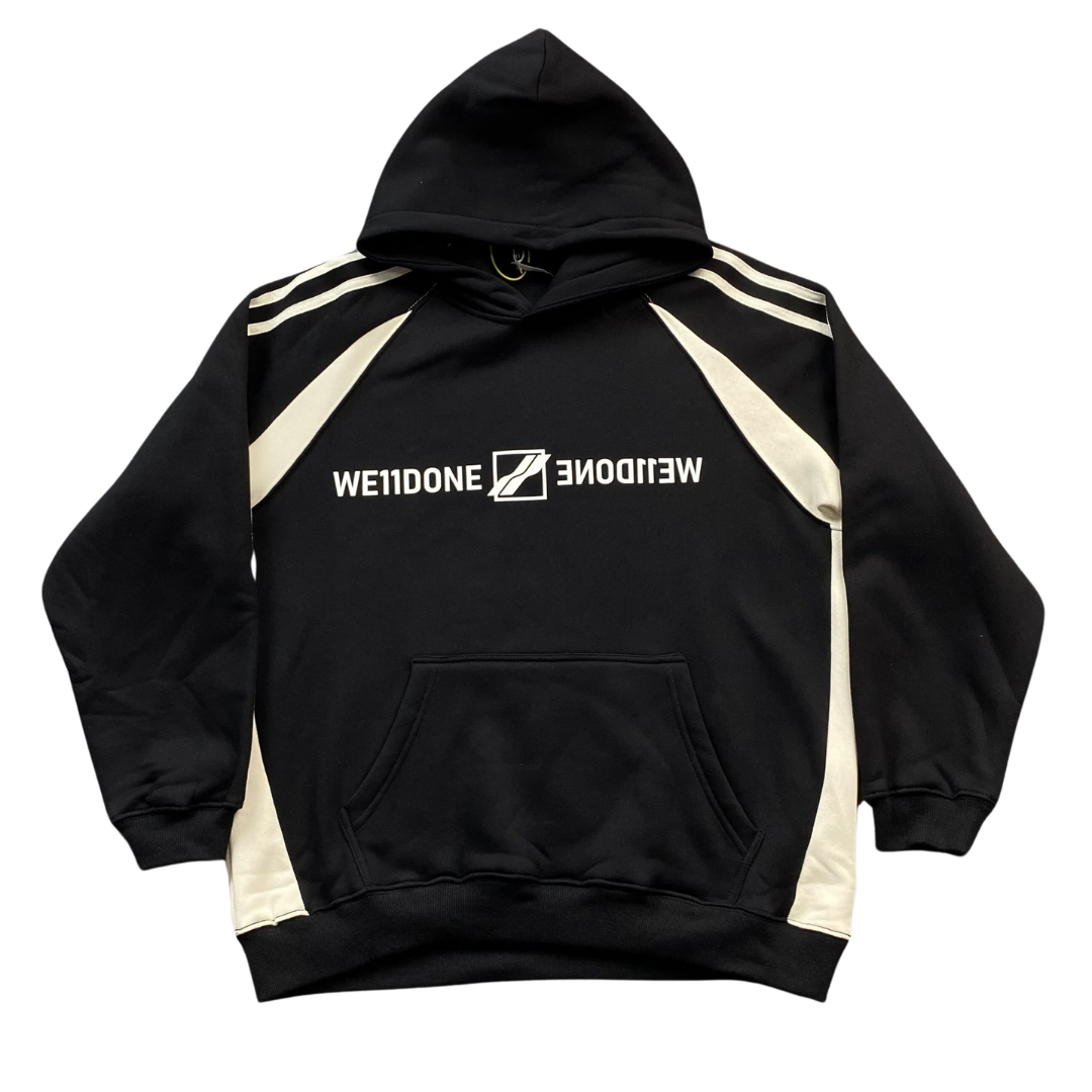 We11Done Hoodie Black & Creme