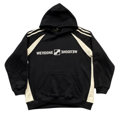 We11Done Hoodie Black & Creme