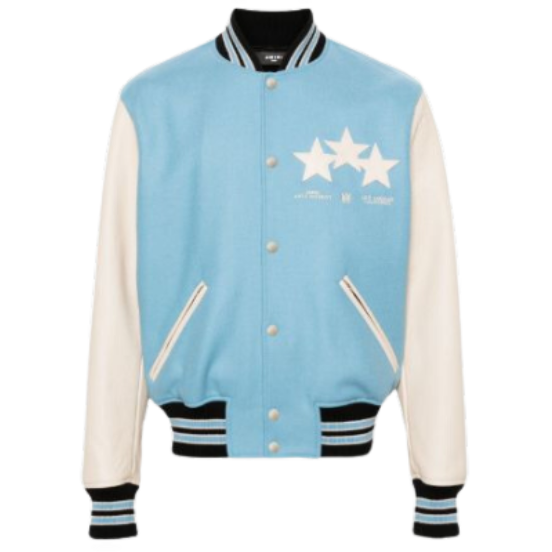 Amiri Bomber Jacket Blue
