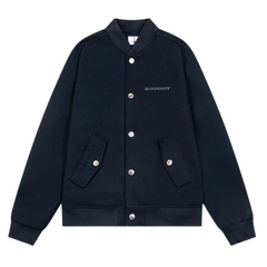 Burberry Button Overshirt Blue